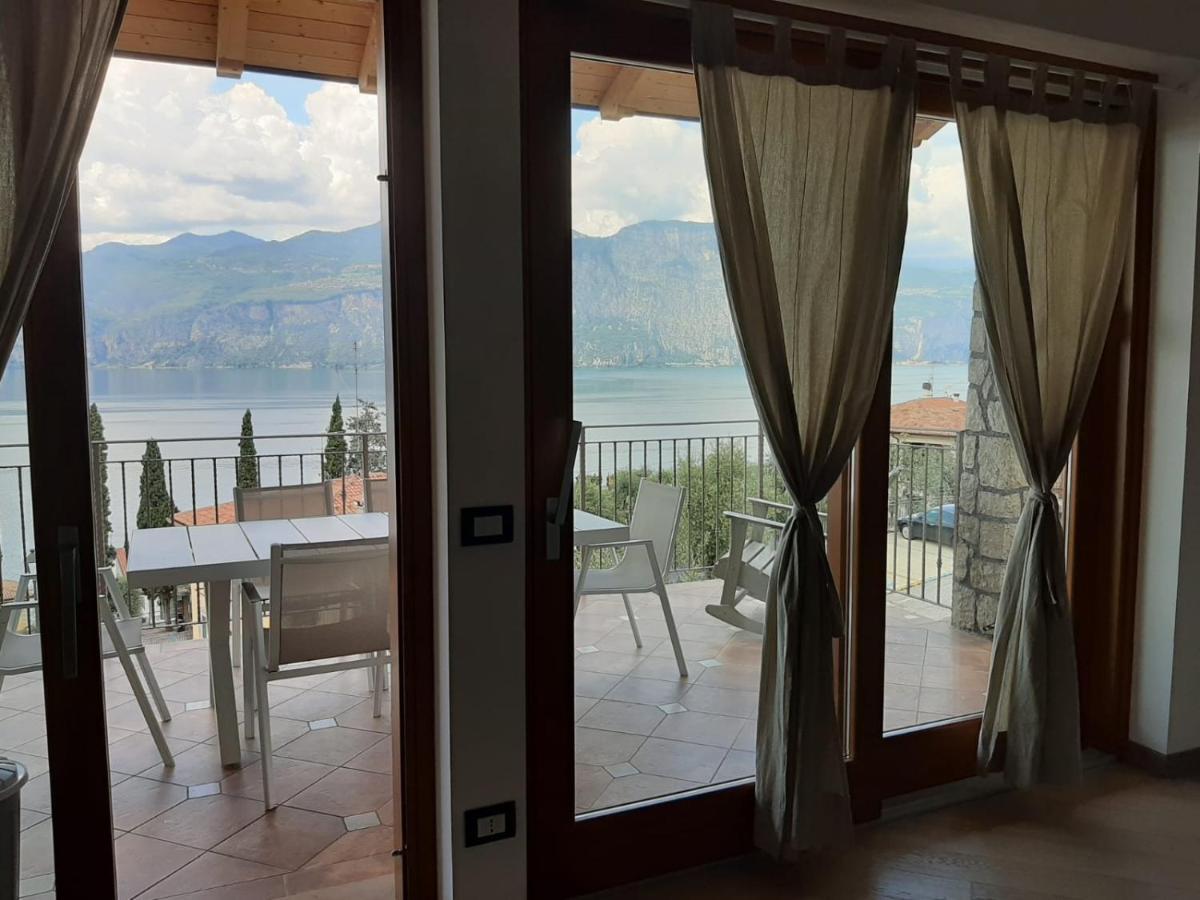 Bmp Apartment Deluxe 1 Jacuzzi Riscaldata Privata Vista Lago Di Garda Brenzone sul Garda Exterior photo